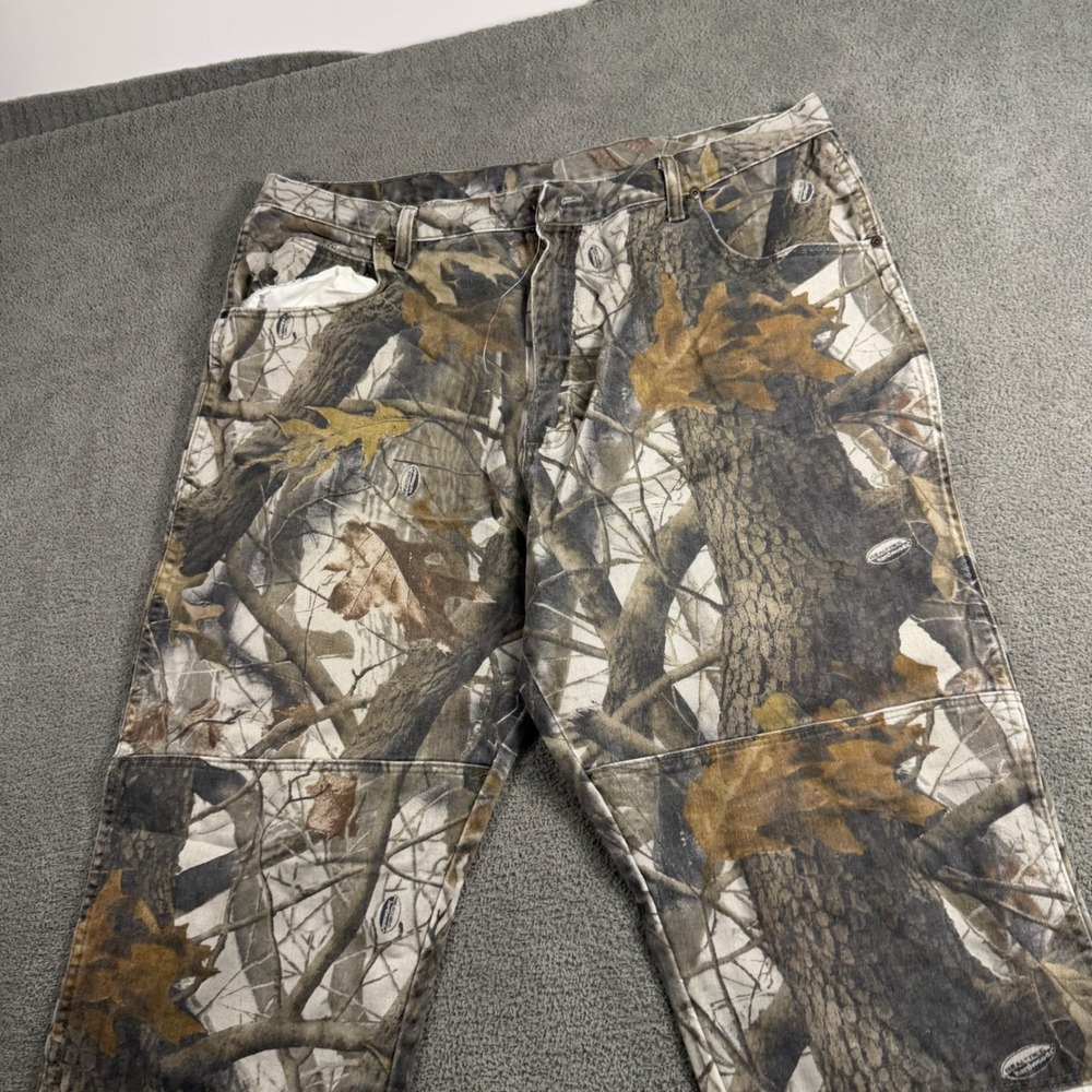 Wrangler Five Star Realtree Camo Double Knee Pants 42x30 Hardwoods HD 97GRHHD
